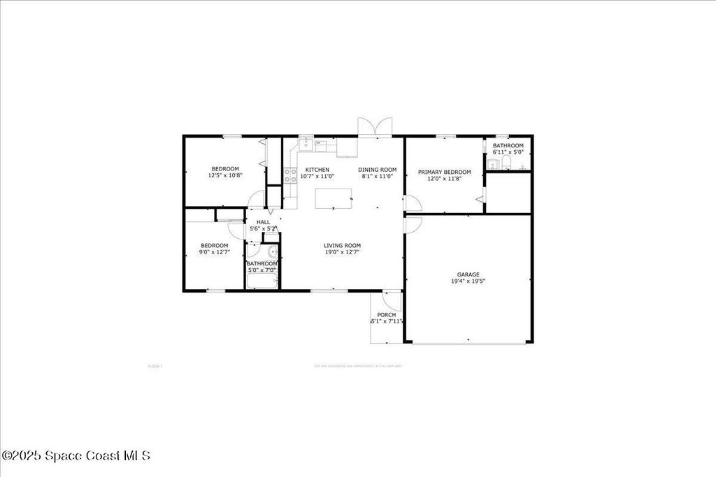 Photo of 1486 Giles Street NW, Palm Bay, FL 32907 (MLS # 1060273)