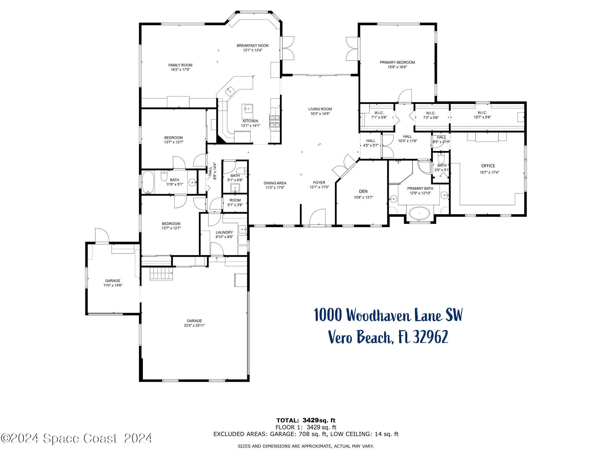Vero Beach, Florida 32962, United States, 3 Bedrooms Bedrooms, ,3 BathroomsBathrooms,Residential,Pending,43606