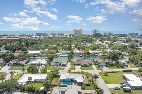 A home in Cocoa Beach