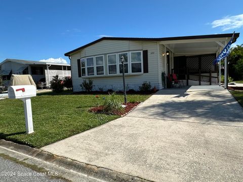 A home in Barefoot Bay