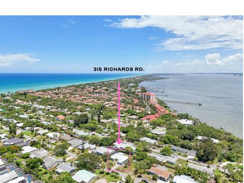 A home in Melbourne Beach