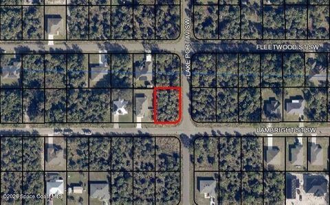501 Lambright (Corner Lake Port) Street SW Palm Bay FL 32908