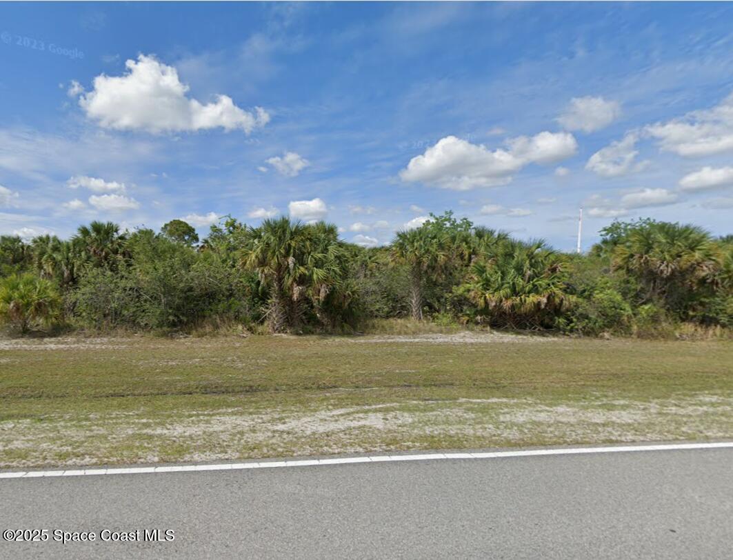 front of property