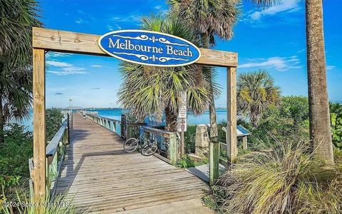 A home in Melbourne Beach