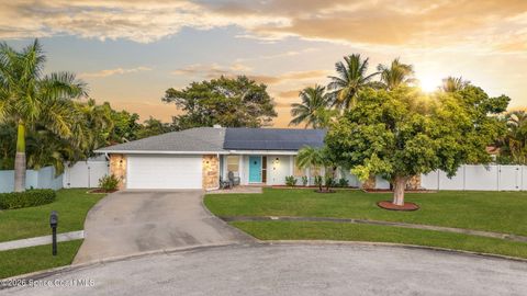 Photo of 380 Cherry Court, Satellite Beach, FL 32937 (MLS # 1066080)