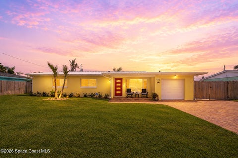 3 beds bed, 2 baths bath property at 172 E Dover Street, Satellite Beach, FL 32937