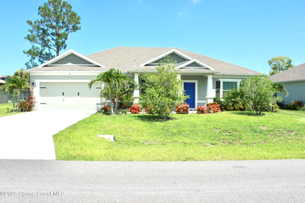 Photo of 443 Biscayne Avenue NW, Palm Bay, FL 32907 (MLS # 1055595)