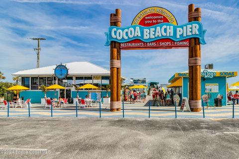 A home in Cocoa Beach