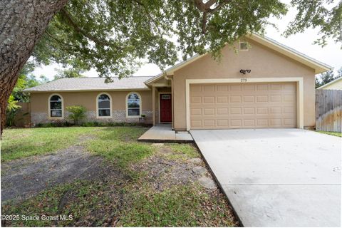 273 Jacaranda Avenue NW Palm Bay FL 32907