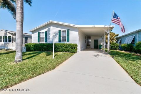 318 Macadamia Drive Barefoot Bay FL 32976