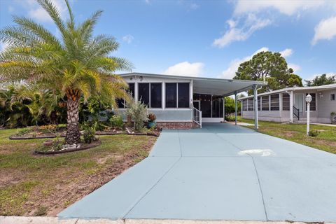 A home in Barefoot Bay