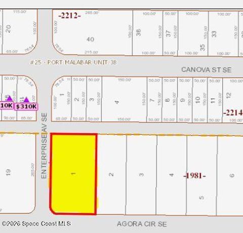 0 SE Port Malabar 40 Lot 1 Blk Street NE Palm Bay FL 32905