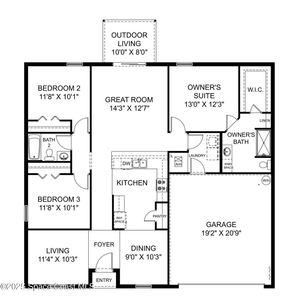 Photo of 487 Dadeville Street SE, Palm Bay, FL 32909 (MLS # 1059285)