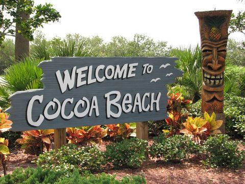 A home in Cocoa Beach