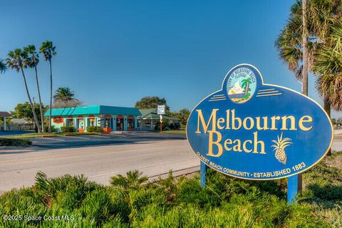 A home in Melbourne Beach