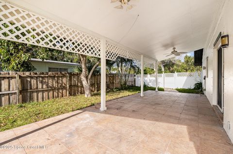 A home in Melbourne Beach