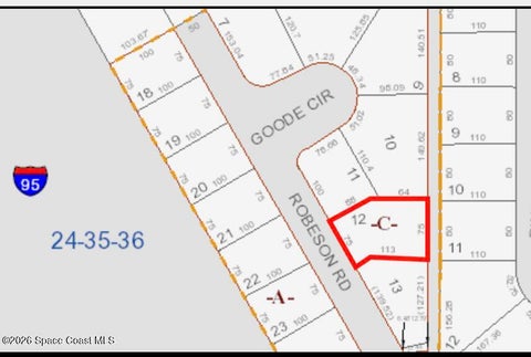 — beds bed, — baths bath property at 0 Robeson (lot 12) Road, Cocoa, FL 32926