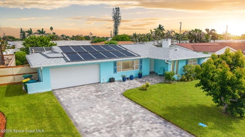 Photo of 316 Dorset Drive, Cocoa Beach, FL 32931 (MLS # 1087887)
