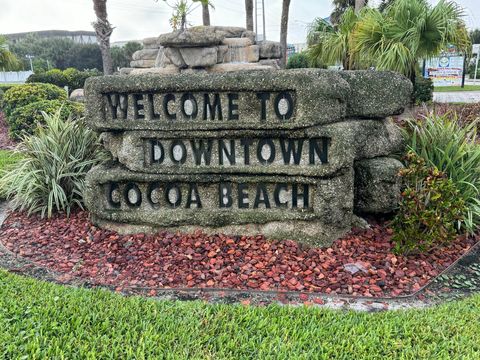 A home in Cocoa Beach