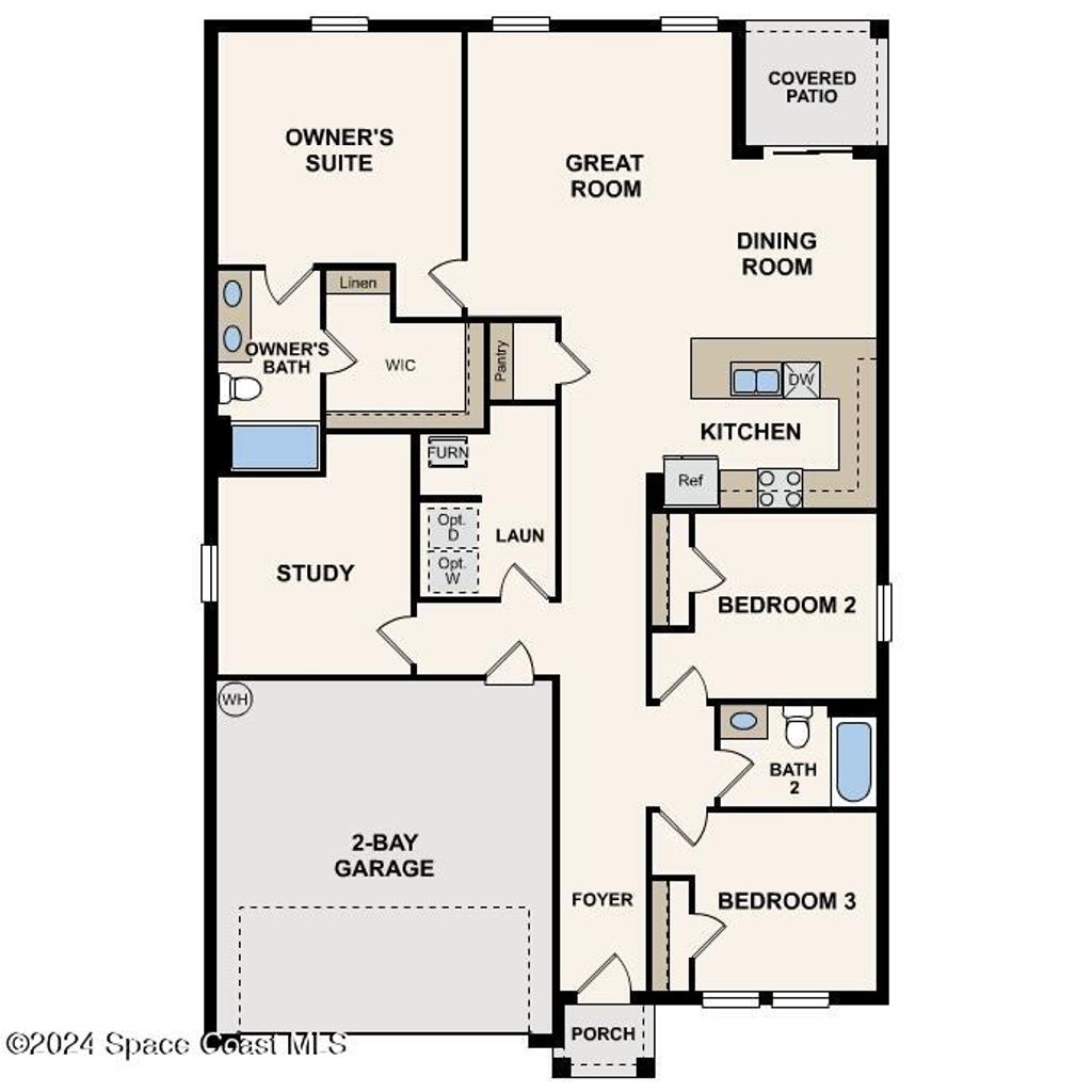 Photo of 288 Tucson Road SW, Palm Bay, FL 32908 (MLS # 1058523)