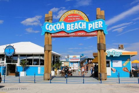 A home in Cocoa Beach