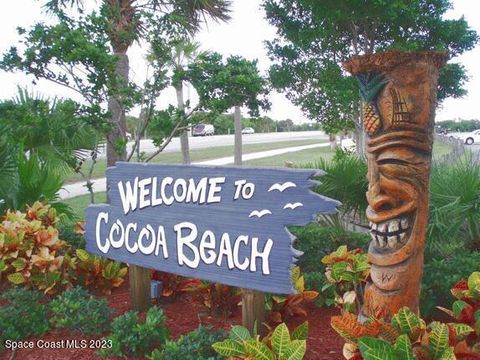 A home in Cocoa Beach