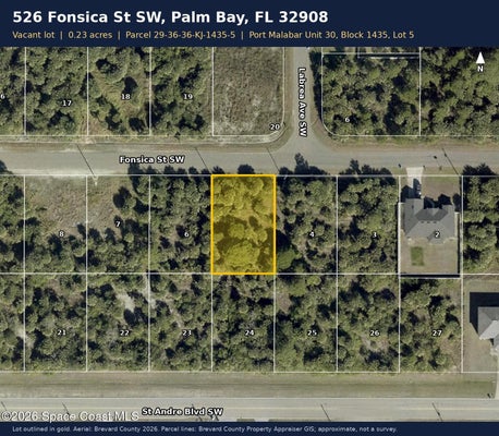 526 FONSICA ST SW, PALM BAY, FL 32908 - Image ee75ad9b287cffe40f1b2838846ac2cd/4023718501