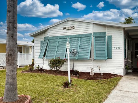 A home in Barefoot Bay