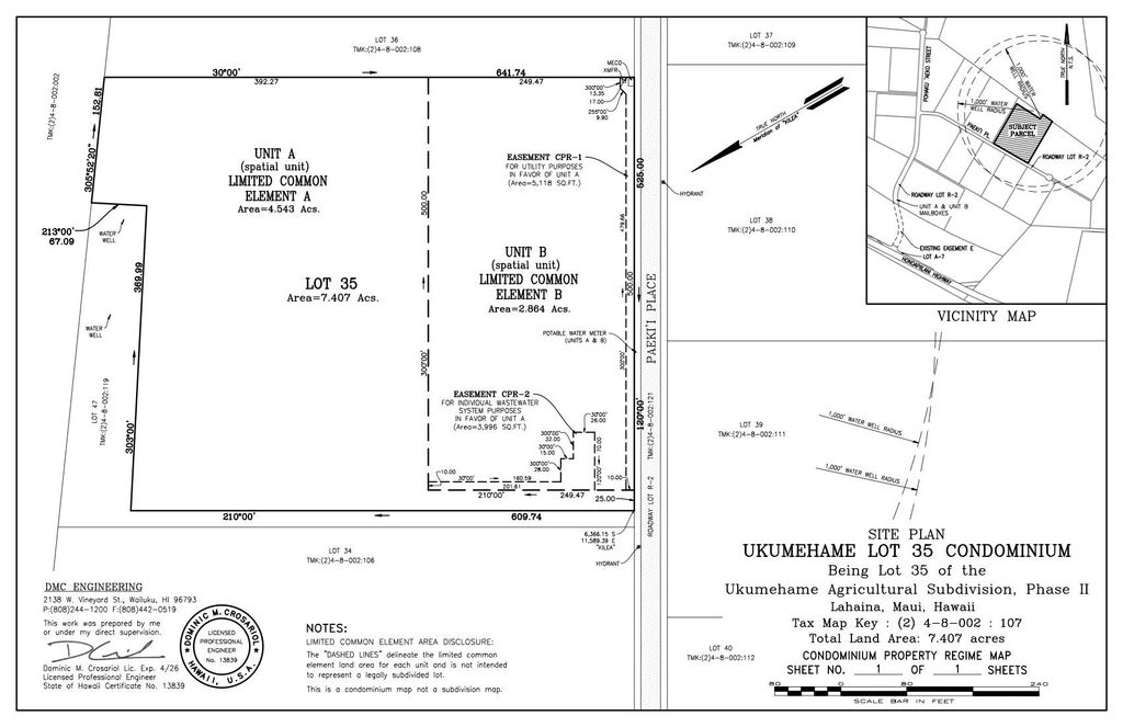 Photo of 0 Paekii Pl Pl #Lot 35, Unit A, Lahaina, HI 96761 (MLS # 407272)