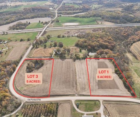 Vacant Land For Sale - TBD 5 ACRES LOT 3 Old Portland Road<br/> Adel, IA 50003