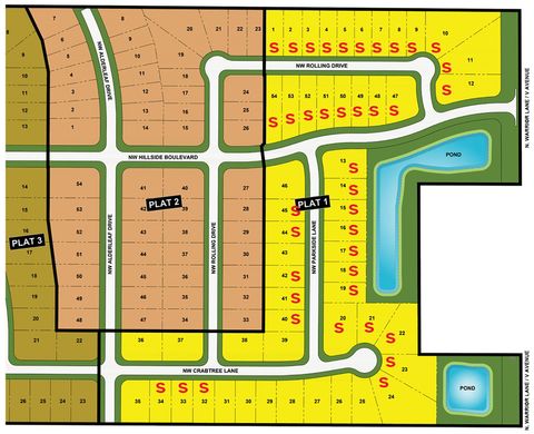 Vacant Land For Sale - 1630 NW Parkside Lane<br/> Waukee, IA 50263