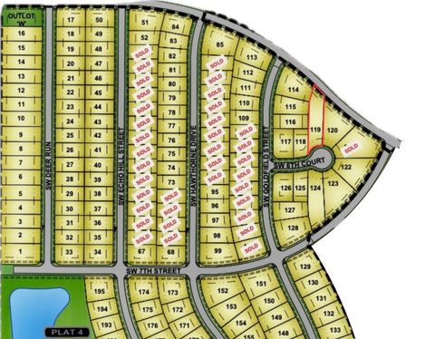 Vacant Land For Sale - 2347 SW 6th Court<br/> Dallas County, Grimes, IA 50111