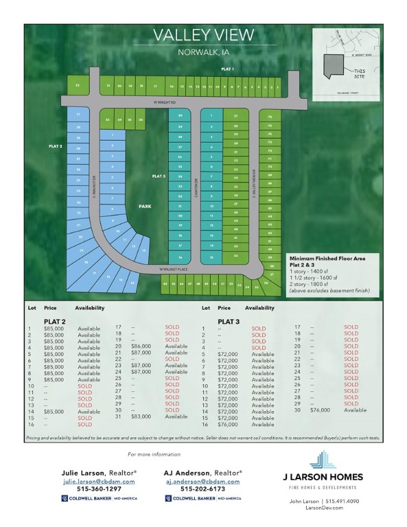 Lot 24 S Walnut Drive, Norwalk, Iowa image 1