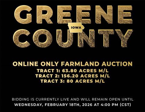 Vacant Land For Sale - 00 Highway 144 Highway<br/> Grand Junction, IA 50107