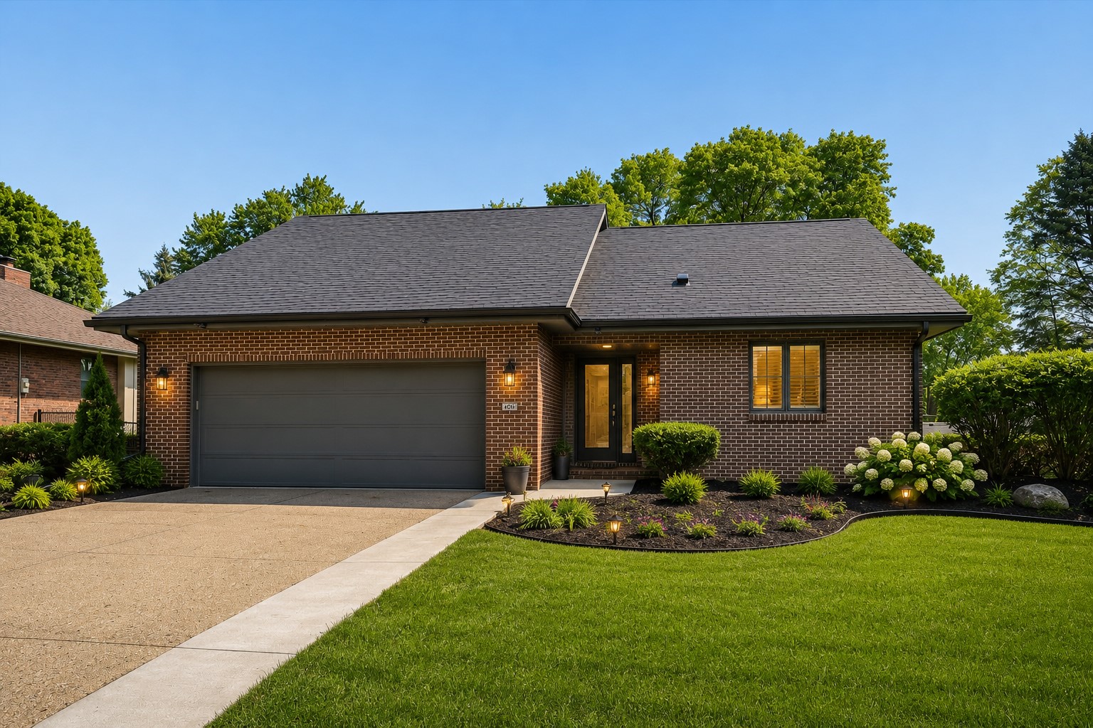 A brick beauty with storybook curb appeal and just