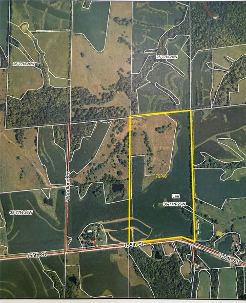 Vacant Land For Sale - RR Lee Township<br/> Cumming, IA 50061