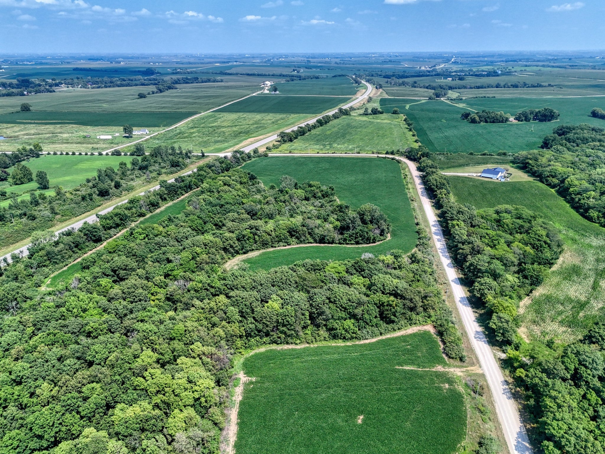 12.36 gross acres m/l Barrows Avenue