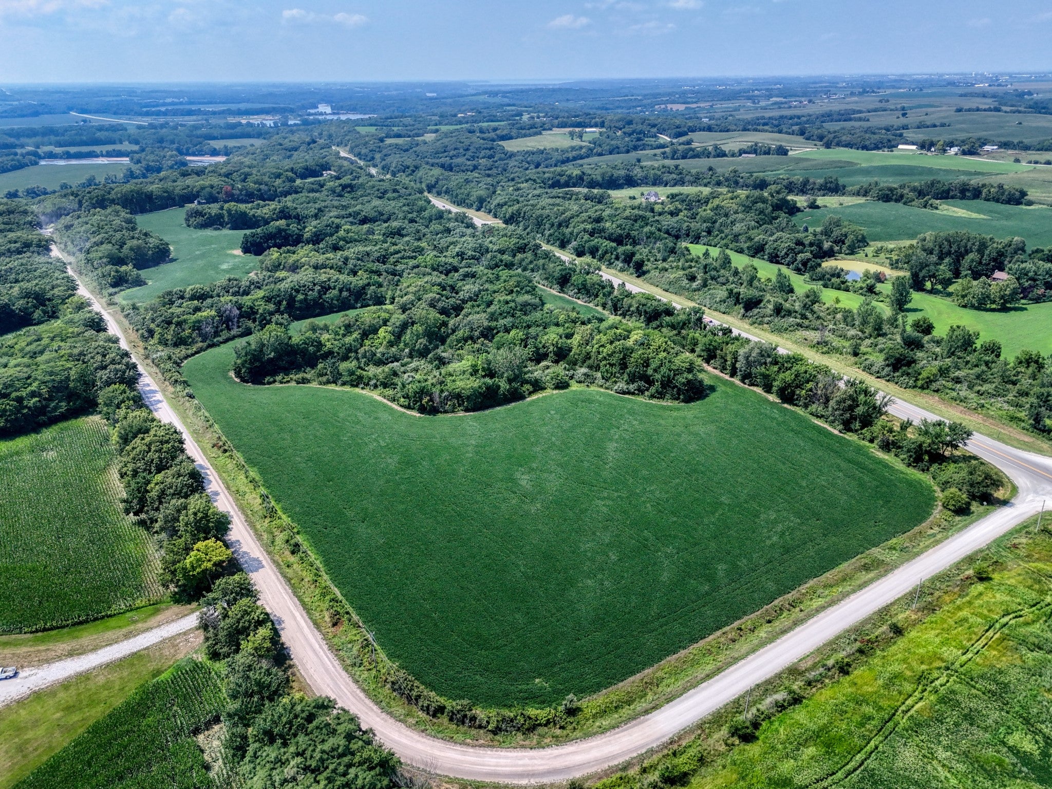 12.36 gross acres m/l Barrows Avenue