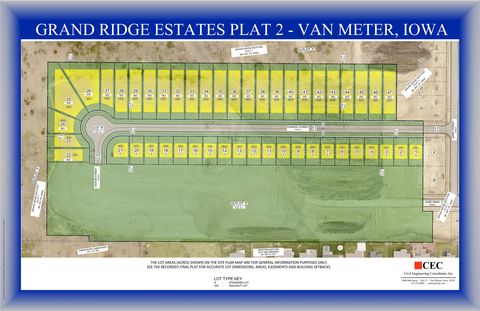Vacant Land For Sale - 5010 Synergy Street<br/> Van Meter, IA 50261