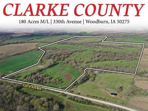 Vacant Land For Sale - 00 330th Avenue<br/> Woodburn, IA 50275