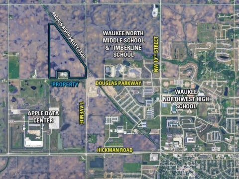 Vacant Land For Sale - T Avenue & Douglas Parkway<br/> Waukee, IA 50263