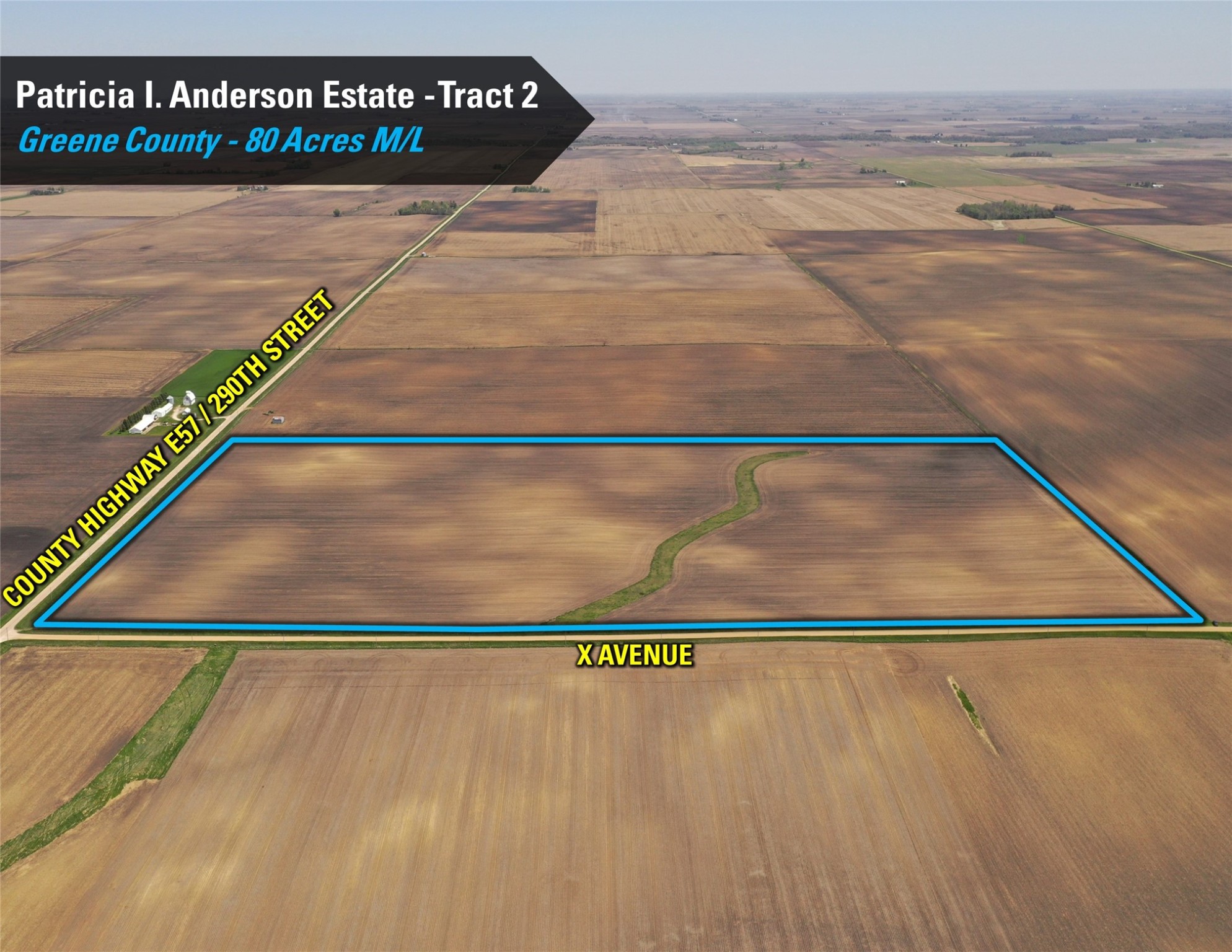 02 County Highway E57 & X Avenue, Rippey, Iowa image 3