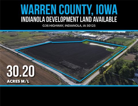 Vacant Land For Sale - 00 G36 Highway<br/> Warren County, Indianola, IA 50125