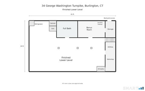 Tiny photo for 34 George Washington Turnpike, Burlington, CT 06013 (MLS # 24213244)