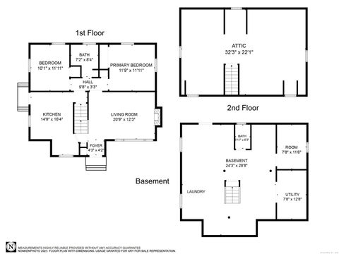 Tiny photo for 27 Brook Street, New Britain, CT 06051 (MLS # 24130204)