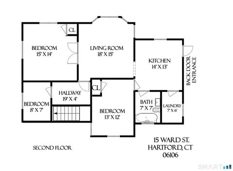 Tiny photo for 15 Ward Street, Hartford, CT 06106 (MLS # 24204349)
