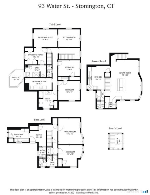 Tiny photo for 91 Water Street, Stonington, CT 06378 (MLS # 24213415)