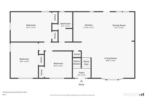 Tiny photo for 272 Brentmoor Road, East Hartford, CT 06118 (MLS # 24148301)