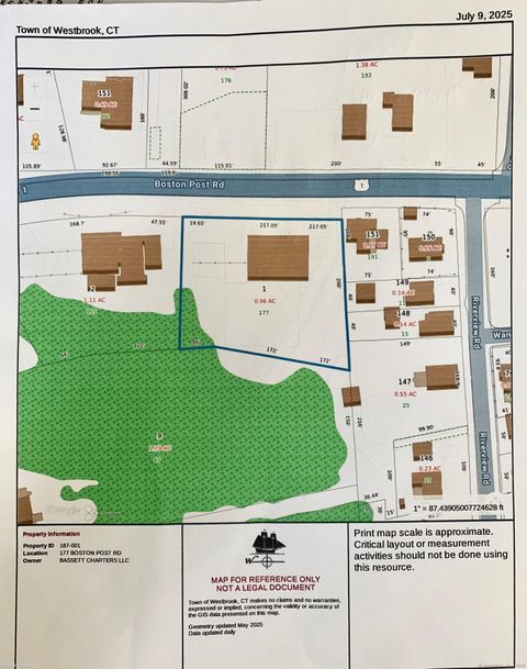 Tiny photo for 177 Boston Post Road, Westbrook, CT 06498 (MLS # 24107958)