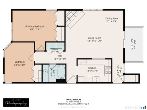Tiny photo for 11 Byrne Court #B2, Farmington, CT 06032 (MLS # 24212567)
